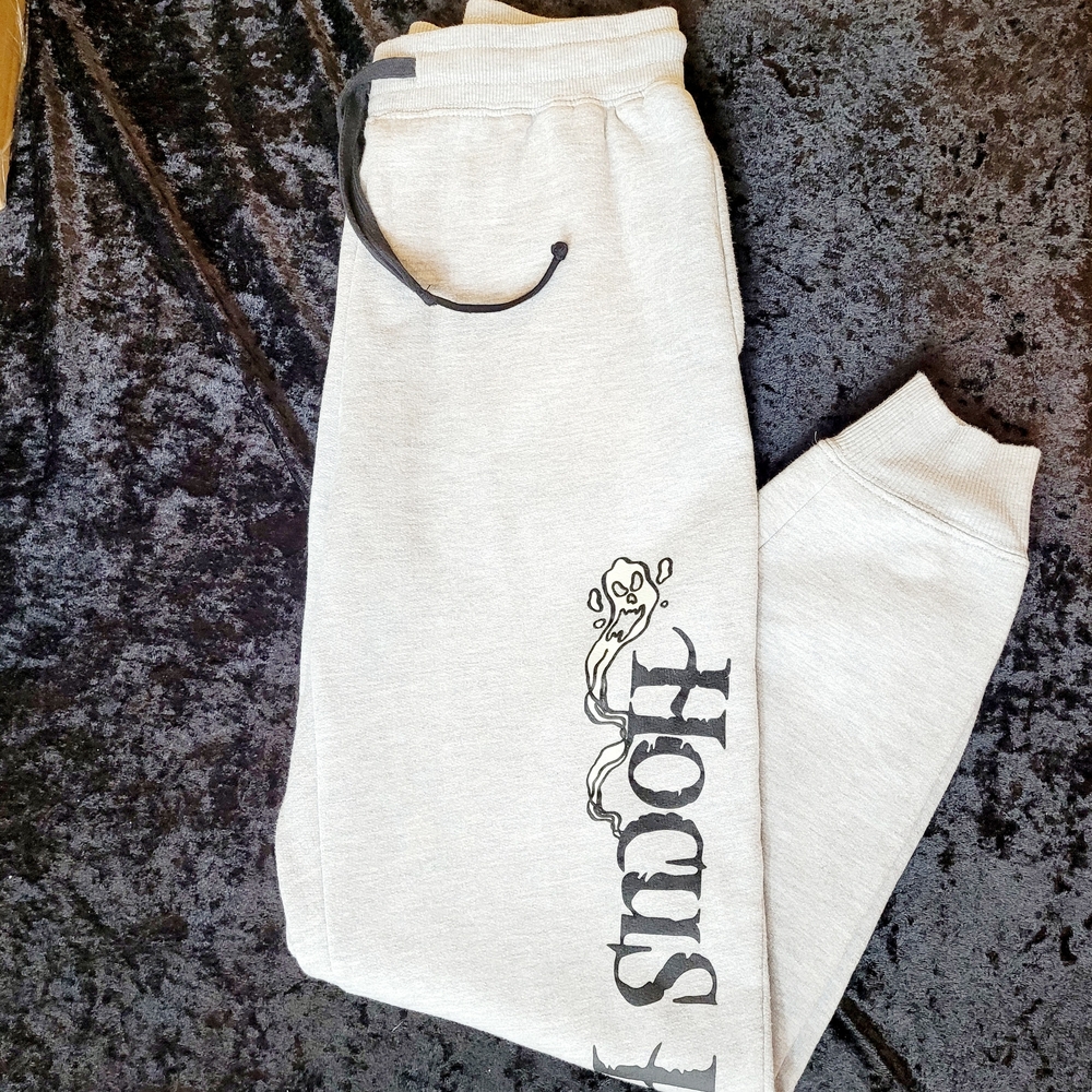 Disney Hocus Pocus Kids Light Gray Joggers
